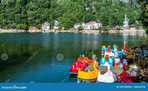 View of Famous Nainital Lake from Lakefront Editorial Image - Image of ...