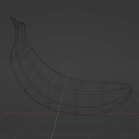 D Model Ripe Yellow Green Banana Fruit Vr Ar Low Poly Cgtrader