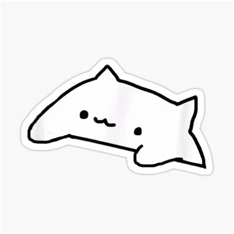 White Bongo Cat Animated Emote Bongo Cat Twitch Emote White Cat