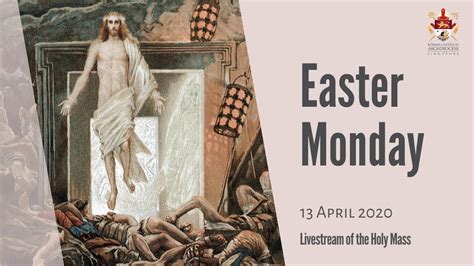 Catholic Weekday Mass Online Easter Monday 2020 Livestream Youtube