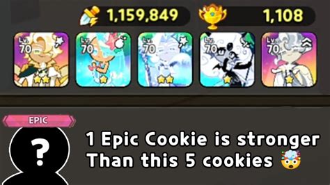 Epic Is The Strongest Cookie Rarity Cookie Run Kingdom YouTube