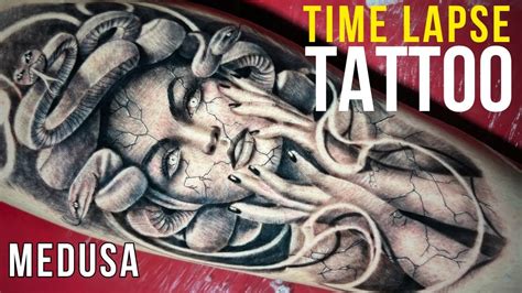 Tatuagem Medusa Time Lapse Realismo Youtube