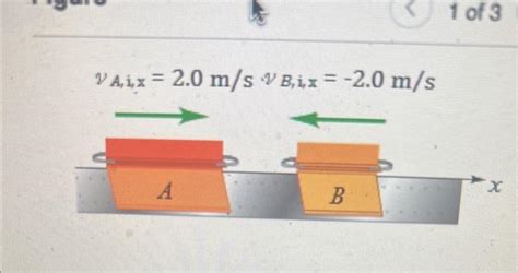 Solved Two Gliders Move Toward Each Other On A Linear Air