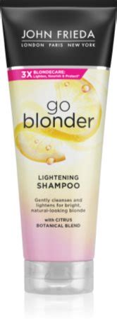 John Frieda Sheer Blonde Go Blonder Lightening Shampoo Notino Co Uk