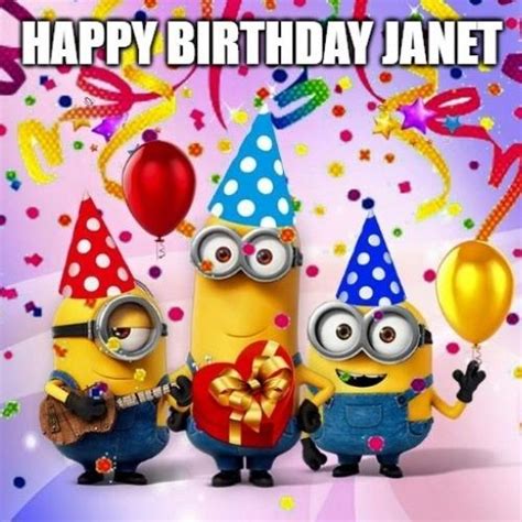 Happy Birthday Janet Meme