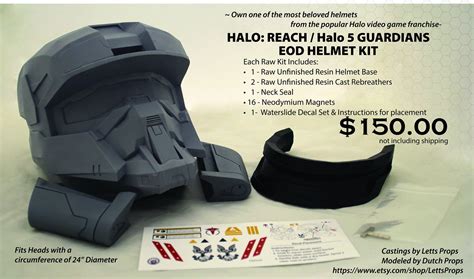 Halo Reach: EOD Helmet | Etsy