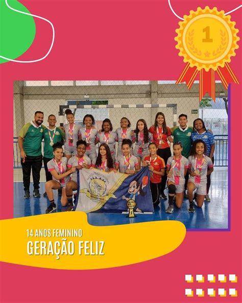 Campeões do Handebol Liga Escolar Invisalign