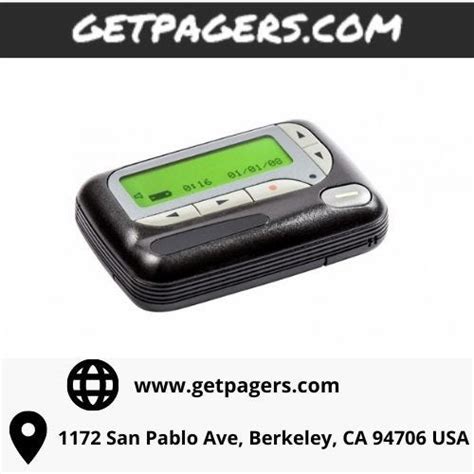 Buy Low Cost Alpha Numeric Pager Service Get Pagers Get Pagers Medium