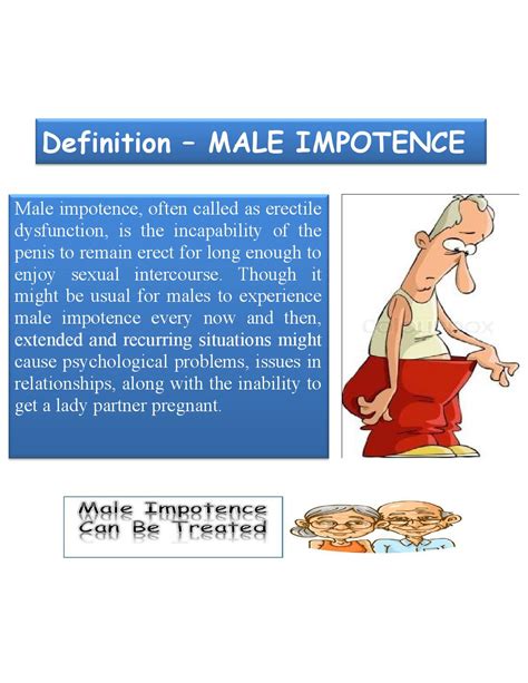 Male Impotence Treatments Is It Really Curable By Willo Conner Issuu