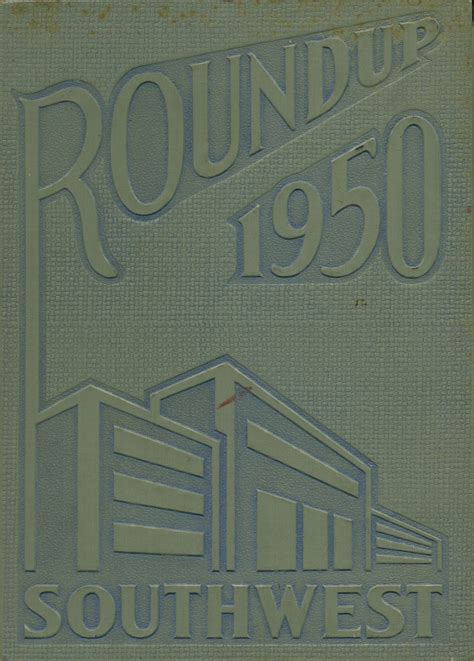 1950 yearbook from Southwest High School from St. louis, Missouri for sale