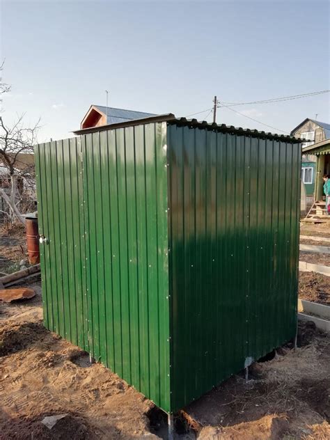 Хозблок с туалетом под одной крышей недорого купить в Коврове!