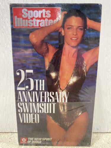 Vintage Sports Illustrated 25th Anniversary Swimsuit Video 1989 Vhs