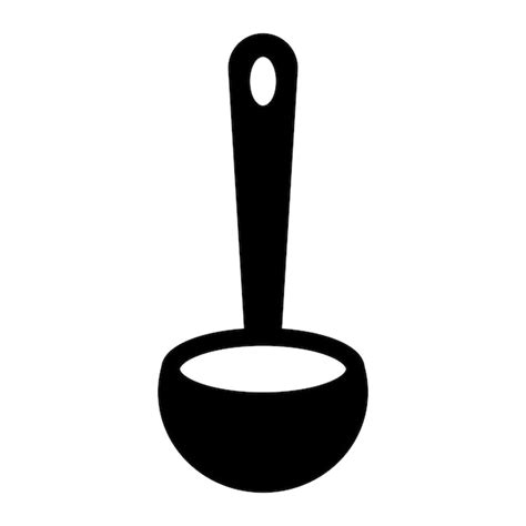 Premium Vector Ladle Icon Vector