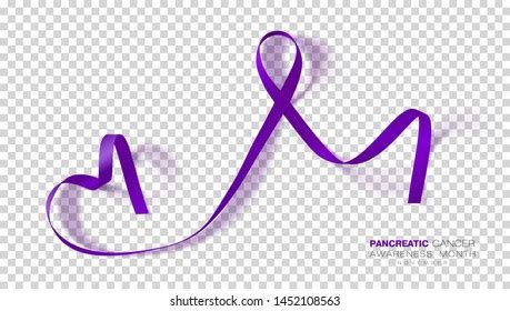 Testicular Cancer Awareness Month Orchid Color Stock Vector Royalty