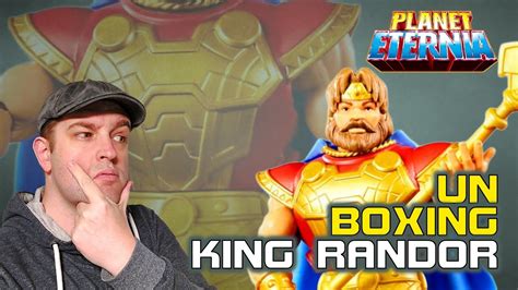 Unboxing King Randor 200X MotU Origins PlanetEternia YouTube