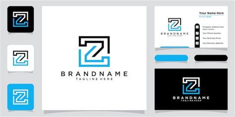 Lettre Initiale Z Logo Design Mod Le Vectoriel Creative Z Logo Design