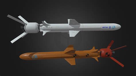 R-360 "Neptune" anti-ship cruise missile - Download Free 3D model by ...