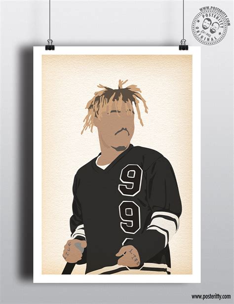 Juice Wrld 999 Minimalist Poster — Posteritty