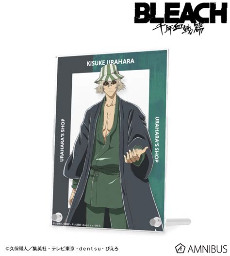 Bleach 千年血戦篇 描き下ろしイラスト 浦原喜助 戦いの後でver ダブルアクリルパネル Amnibusアムニバス