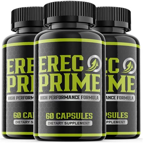 (3 Pack) Erec Prime Formula for Male Virility, Male Performance (180 Capsules)) | eBay