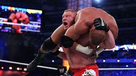 Wwe Wrestlemania 29 Triple H Vs Brock Lesnar