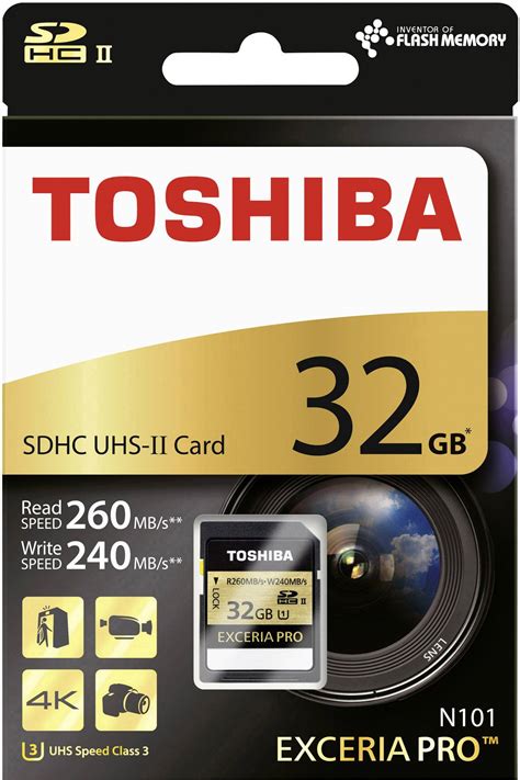 Toshiba Exceria Pro N Sdhc Card Gb Class Uhs Ii Conrad