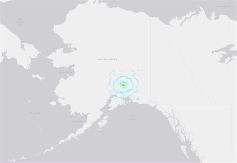 7 1 Earthquake Alaska Magnitude 7 1 Earthquake Strikes Alaska Fox News The Usgs Earthquake