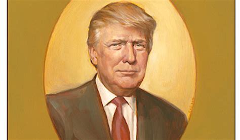 First presidential oil portrait of Donald Trump unveiled by C-SPAN ...