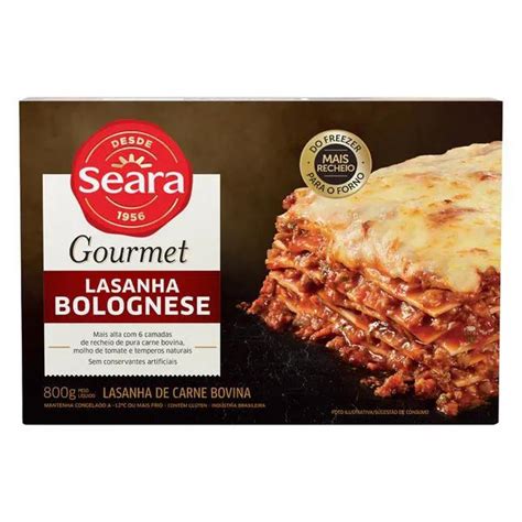 Lasanha Seara Gourmet Bolognese 350G Super José