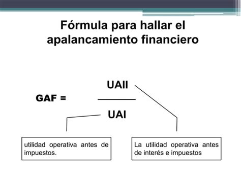 Apalancamiento Operativo Financiero Y To Ppt Descarga Gratuita