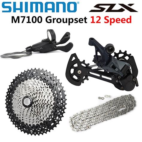 Shimano Slx M7100 1x12 Speed Umwerfer Groupset Mtb Mountainbike Shifter