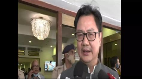 We Respect Court Decision But There Is A Laxman Rekha Kiren Rijiju