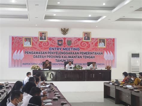 Sekda Buka Entry Meeting Pelaksanaan Pengawasan Penyelenggaraan