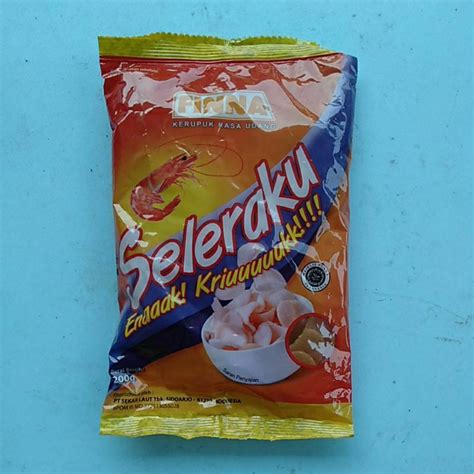 Jual Finna Kerupuk Udang Seleraku 200gr Shopee Indonesia