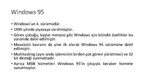 Windows Letim Sistemi Windows Nedir Windows Microsoft Irketinin