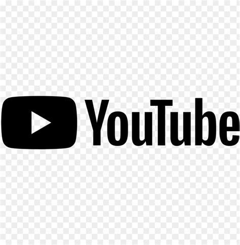 Youtube Logo Png Hd Black And White Youtube Logo Computer Icons Black