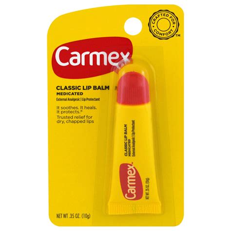 Carmex Lip Balm Classic Medicated 35 Oz 10 G