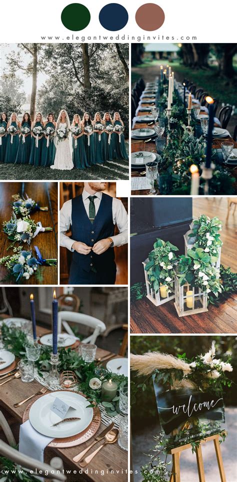 Best Winter Wedding Color Palettes For