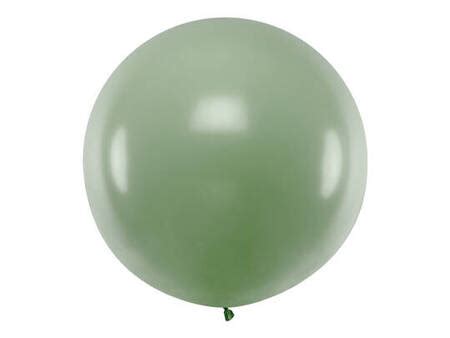 Balon Lateksowy Gigant Zielony Pastel Rosemary Green Cm Szt