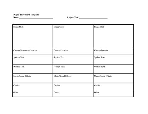 40 Professional Storyboard Templates And Examples