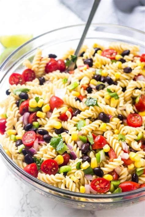 Southwest Pasta Salad Just So Tasty