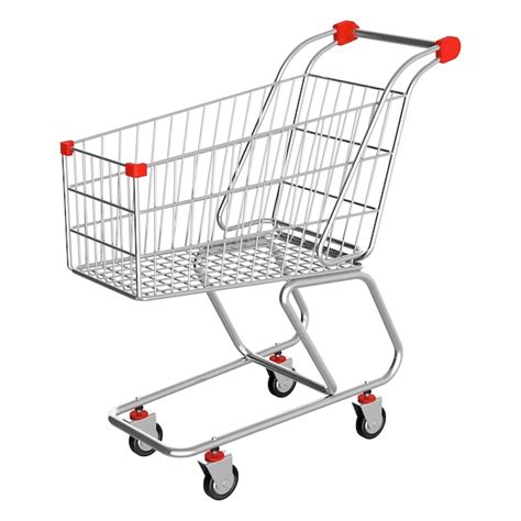 Premium Psd 3d Illustration Of Shopping Cart Isolated On Transparent