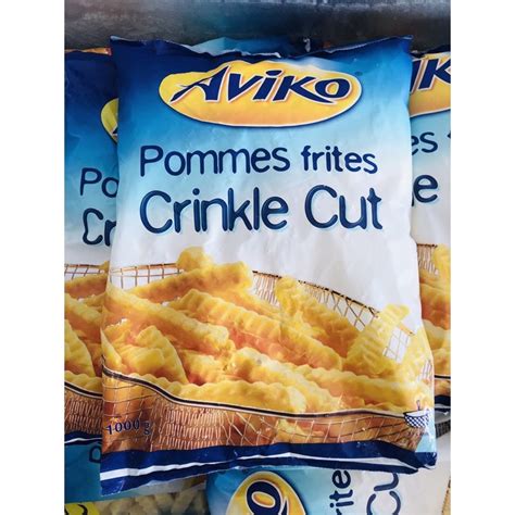 Jual Aviko Crinkle French Fries Kentang Goreng 1 Kg Shopee Indonesia