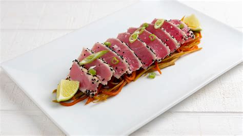 Tuna Tataki With Kinpira