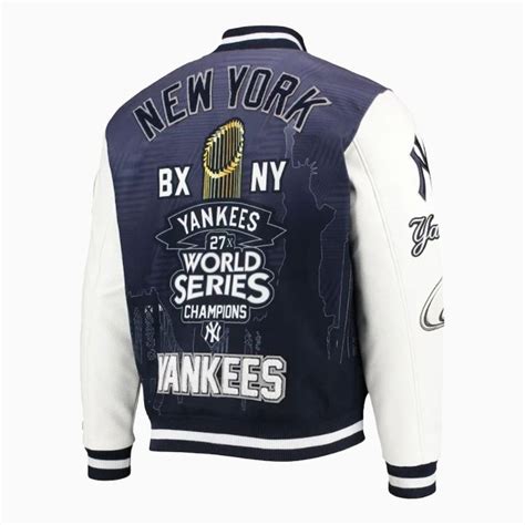 Lsize MLB New York Jacke Leather Yankees