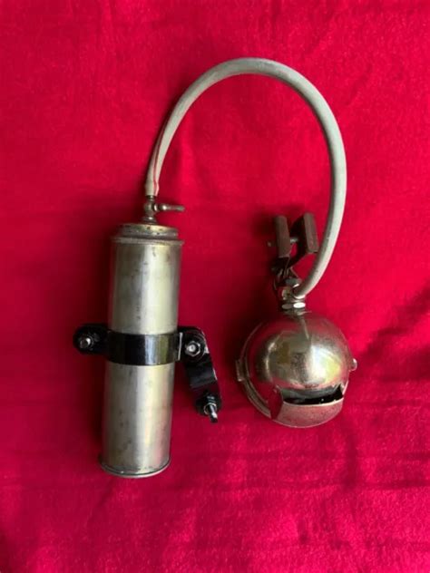 Phare Velo Ancien Acetylene Carbure Velo Moto Lampe Lanterne Bici