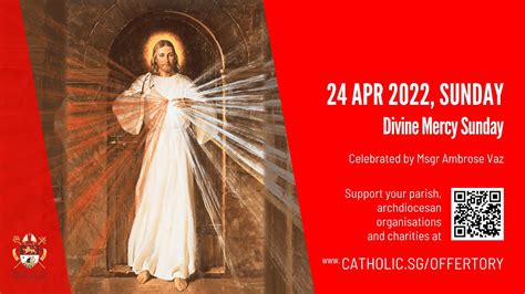 Catholic Sunday Mass Today Live Online Divine Mercy Sunday Youtube