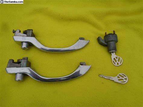 Vw Classifieds Original 67 Beetle Door Handle Set With Ignition