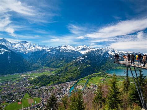 Interlaken Harder Kulm Round Trip Funicular Ticket Getyourguide