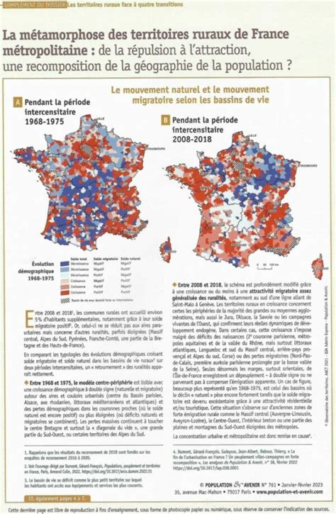 Les territoires ruraux face à quatre transitions La Cliothèque